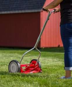 Great States 304-14 14-Inch 5-Blade Push Reel Lawn Mower, Red, Model Number- 304-14, Cutting Width- 14.0 inches - 9