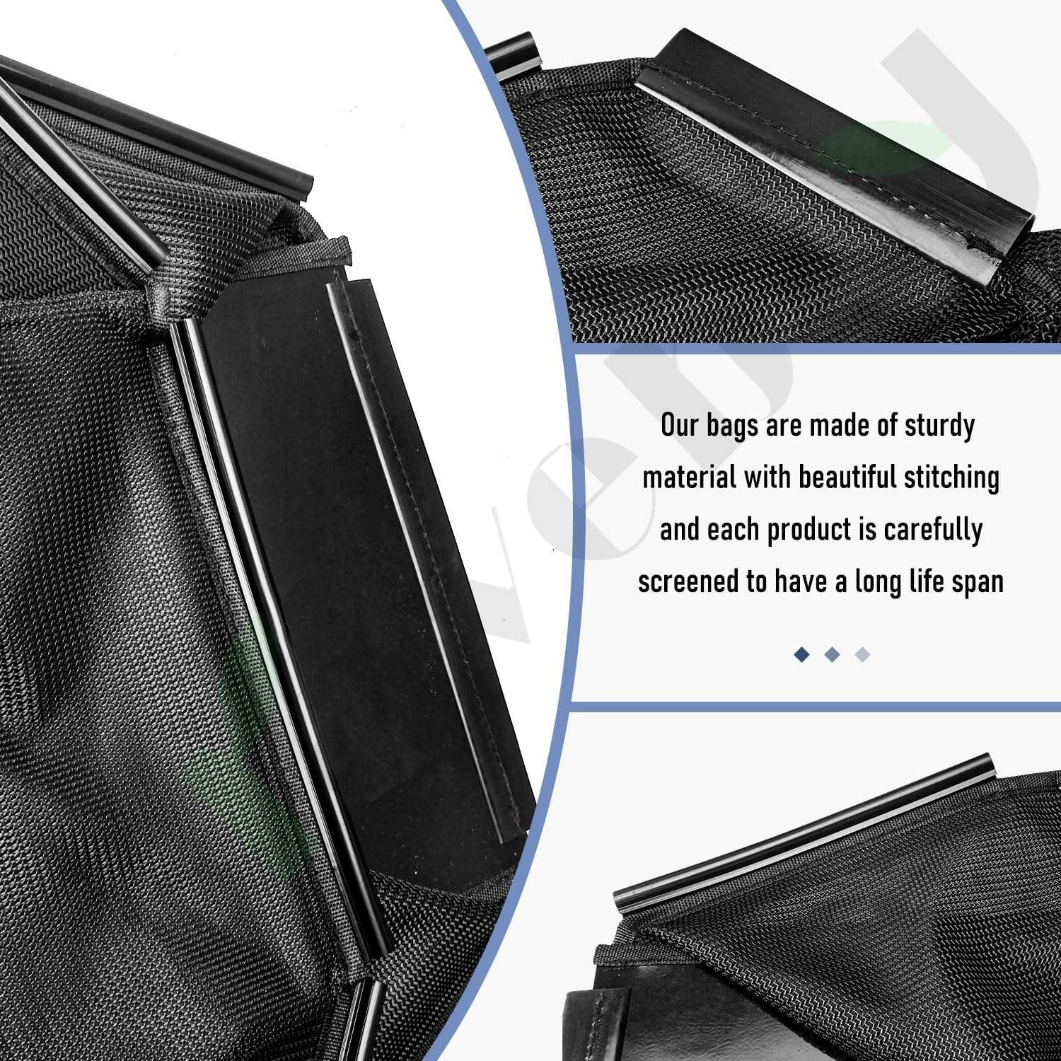 Lawn Mower Rear Grass Catcher Bag Comapatible with Kobalt 40V Max KM 2041B-06, 2040X-06 (Without Grass Catcher Frame) - 5