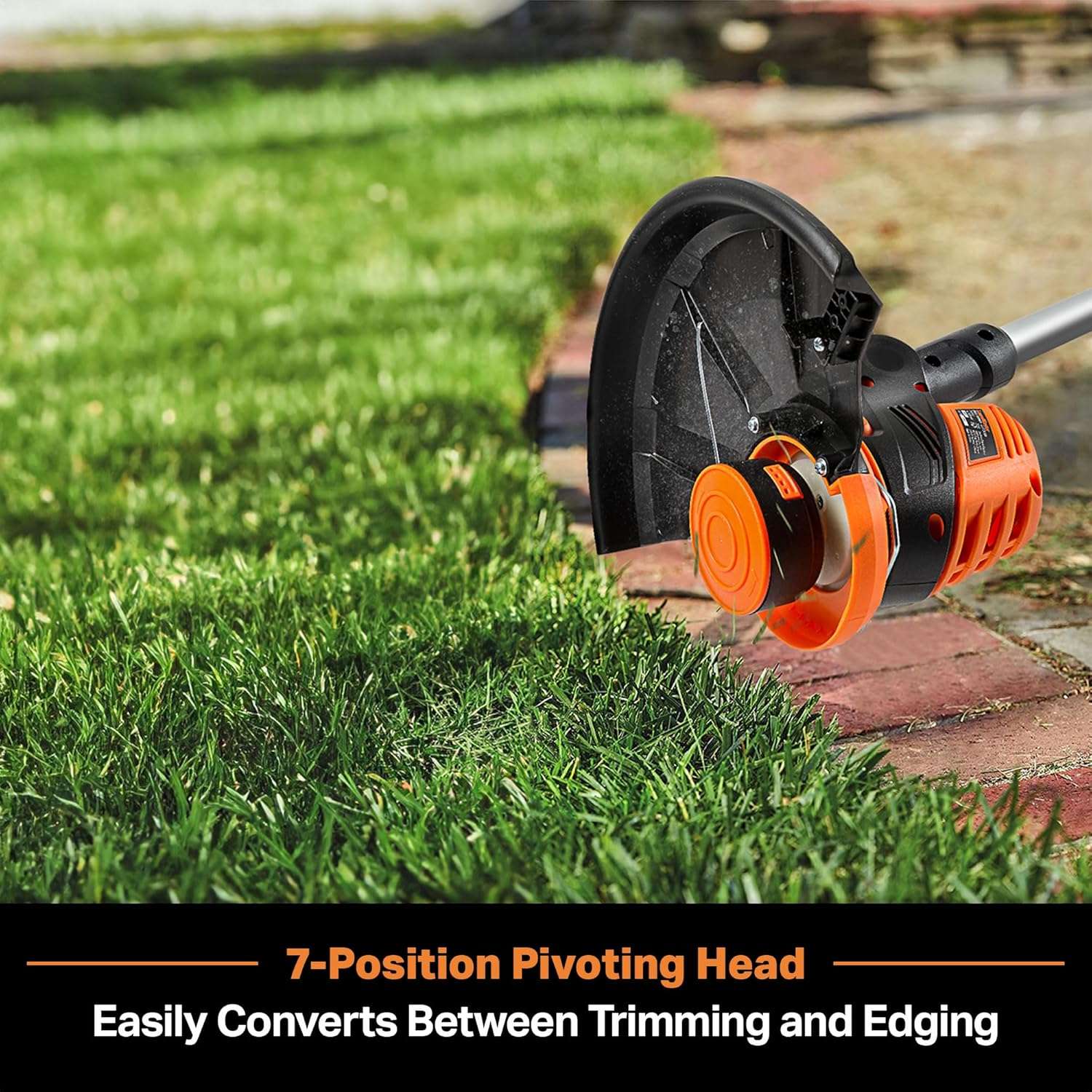 LawnMaster 20VMWGT 24V Max 13-inch Lawn Mower and Grass Trimmer 10-inch Combo with 2x4.0Ah Batteries and Charger - 4