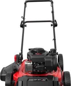 PowerSmart Gas Lawn Mower 21-Inch, 125cc Briggs and Stratton E300 Engine, 2-in-1 Mulching Push Mower with High Rear Wheels B8721C - 7