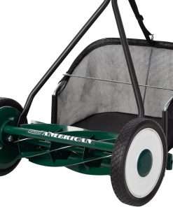 American Lawn Mower Company 1725-16GC 16-inch 7-Blade Reel Mower with Grass Catcher, Specialty Grass Mower, Green - 10