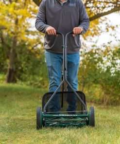 American Lawn Mower Company 1725-16GC 16-inch 7-Blade Reel Mower with Grass Catcher, Specialty Grass Mower, Green - 3