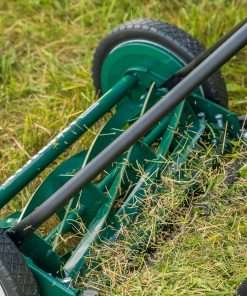 American Lawn Mower Company 1725-16GC 16-inch 7-Blade Reel Mower with Grass Catcher, Specialty Grass Mower, Green - 4