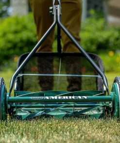 American Lawn Mower Company 1725-16GC 16-inch 7-Blade Reel Mower with Grass Catcher, Specialty Grass Mower, Green - 6