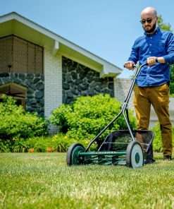 American Lawn Mower Company 1725-16GC 16-inch 7-Blade Reel Mower with Grass Catcher, Specialty Grass Mower, Green - 9