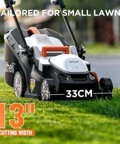 Litheli Cordless Lawn Mower 13 Inch, U20 Handy+ 20V Electric Lawn Mowers for Garden, Yard and Farm, 5 Heights Adjustment, Light Weight,4.0Ah Portable Battery Included - 2