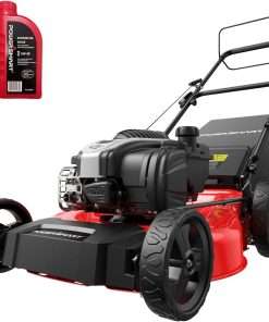 PowerSmart 21 B&S Engine 140cc Self Propelled Lawn Mower - Steel Deck, 6-Height Adjustments, 3-in-1 Mulching Capability - 1