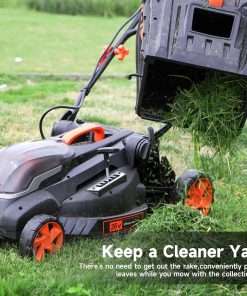AIVOLT Cordless Lawn Mower Battery Powered 16-inch Brushless Lawn Mowers Walk-Behind Push Grass Mower with 36V 4.0Ah Battery and Charger - 6