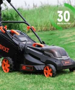 AIVOLT Cordless Lawn Mower Battery Powered 16-inch Brushless Lawn Mowers Walk-Behind Push Grass Mower with 36V 4.0Ah Battery and Charger - 7