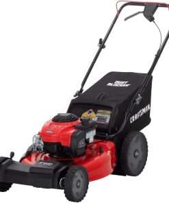 CRAFTSMAN Self-Propelled Gas Powered Lawn Mower, 21 Inch, 3-in-1 Mulching Push Mower with Bag, 6 Adjustable Heights, 140cc OHV Engine (M215) - 1