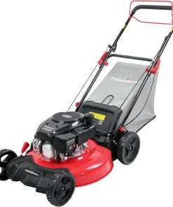 PowerSmart Self Propelled Gas Lawn Mower, 21-Inch 170cc OHV Engine RWD Single-Speed 3-in-1 with Bagging 2024 Version - 1