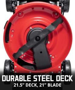 PowerSmart Self Propelled Gas Lawn Mower, 21-Inch 170cc OHV Engine RWD Single-Speed 3-in-1 with Bagging 2024 Version - 5