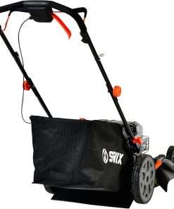 SENIX LSSG-H2 22-Inch Self Propelled Gas Lawn Mower with 163 cc 4-Cycle Engine, 3-in-1 Rear Wheel Drive Variable Speed Lawnmower, 6-Position Height Adjustment with 11-Inch Rear Wheels - 4