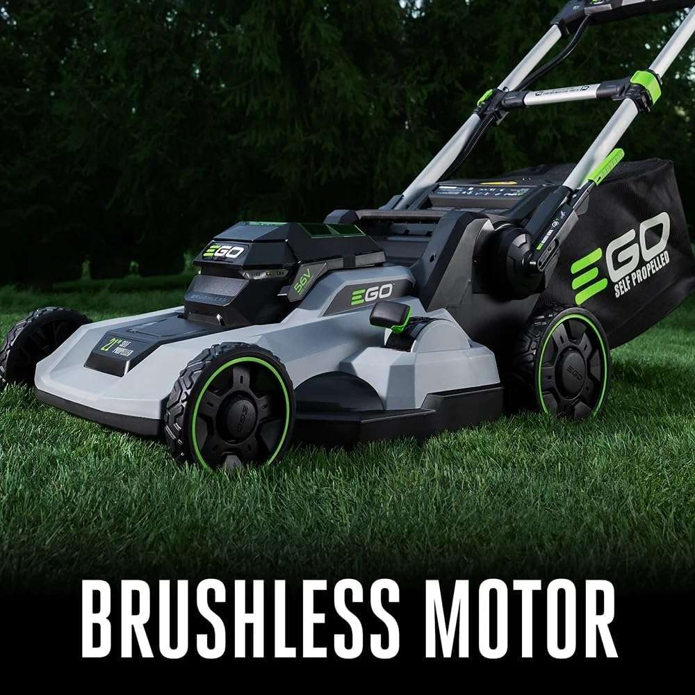 EGO POWER+ Electric Lawn Mower, Self-Propelled Cordless, Includes 56V 6.0Ah Battery And 320W Charger - LM2114SP - 6
