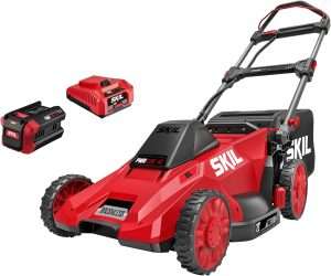 SKIL 40V Brushless 20 Push Mower Kit Including 6.0Ah Battery and 150W Charger-PM4910-15 - 1