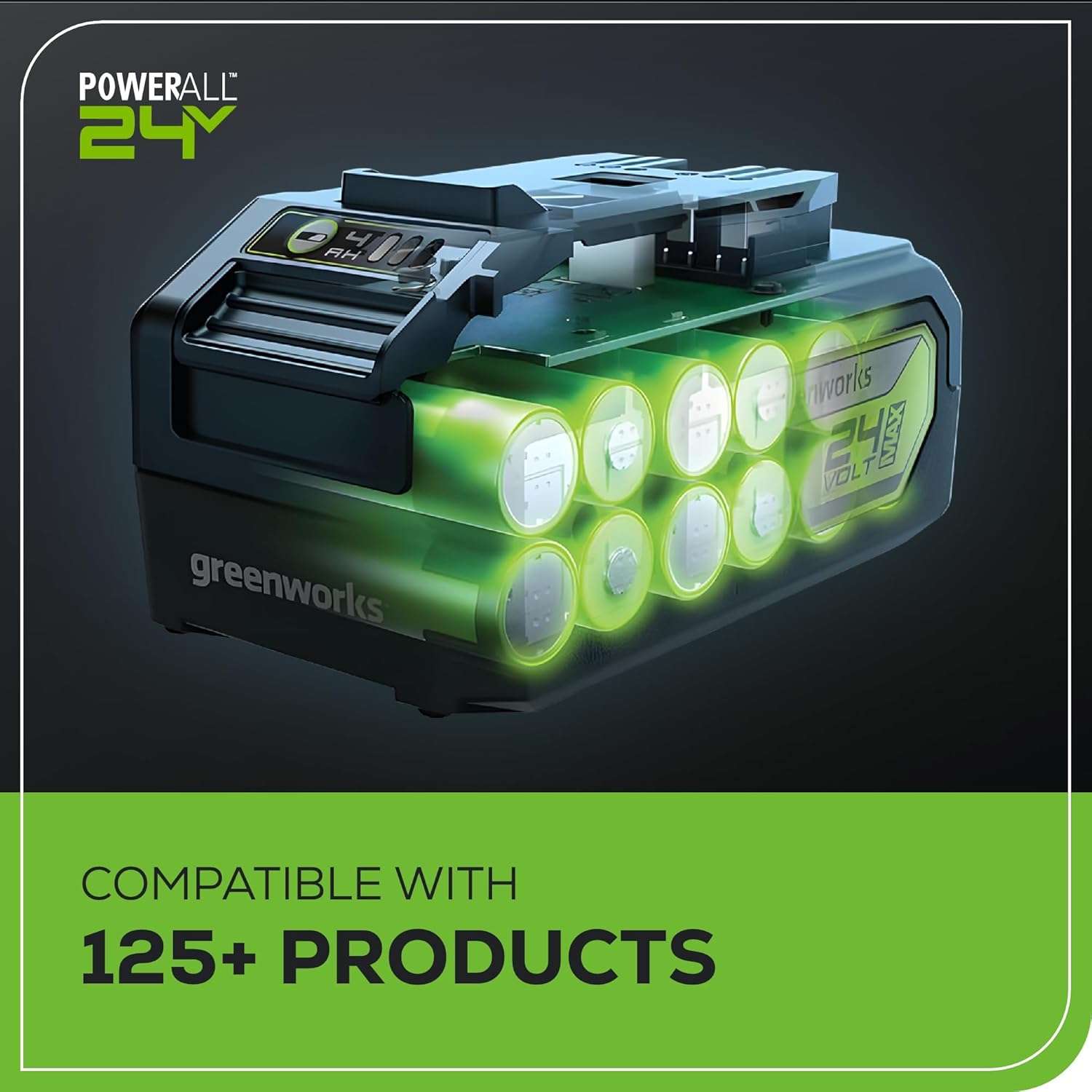 Greenworks 48V 17 Brushless Mower+12 String Trimmer +320CFM Blower, 4.0Ah Batteries and 2A Dual Port Charger - 14