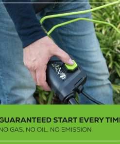 Greenworks 48V 17 Brushless Mower+12 String Trimmer +320CFM Blower, 4.0Ah Batteries and 2A Dual Port Charger - 5