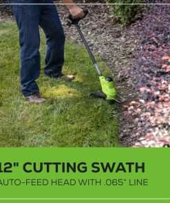 Greenworks 48V 17 Brushless Mower+12 String Trimmer +320CFM Blower, 4.0Ah Batteries and 2A Dual Port Charger - 8