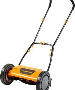 LawnMaster LMRM1401 Push Reel Lawn Mower 14-Inch 5-Blade - 1