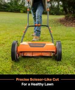 LawnMaster LMRM1401 Push Reel Lawn Mower 14-Inch 5-Blade - 2