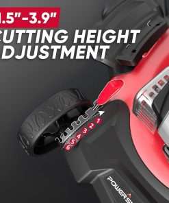 PowerSmart 21 Push Lawn Mower, B&S 125cc Engine, 2-in-1 Mulching and Side Discharge, Lightweight, Easy Assembly, Cordless Push Lawn Mowers for Garden Yard - 5