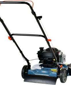 SENIX 20-Inch Gas Lawn Mower with 125 cc 4-Cycle Briggs & Stratton Engine, Side Discharge, 5-Position Single Wheel Height Adjustment - 4