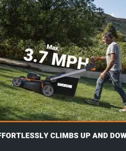 WORX Nitro 40V 21 Cordless Lawn Mower with Aerodeck & Intellicut, Electric Mower with Variable Speed, Self-propelled Lawn Mower WG760 – PowerShare 5.0Ah Batteries & Charger Included - 3
