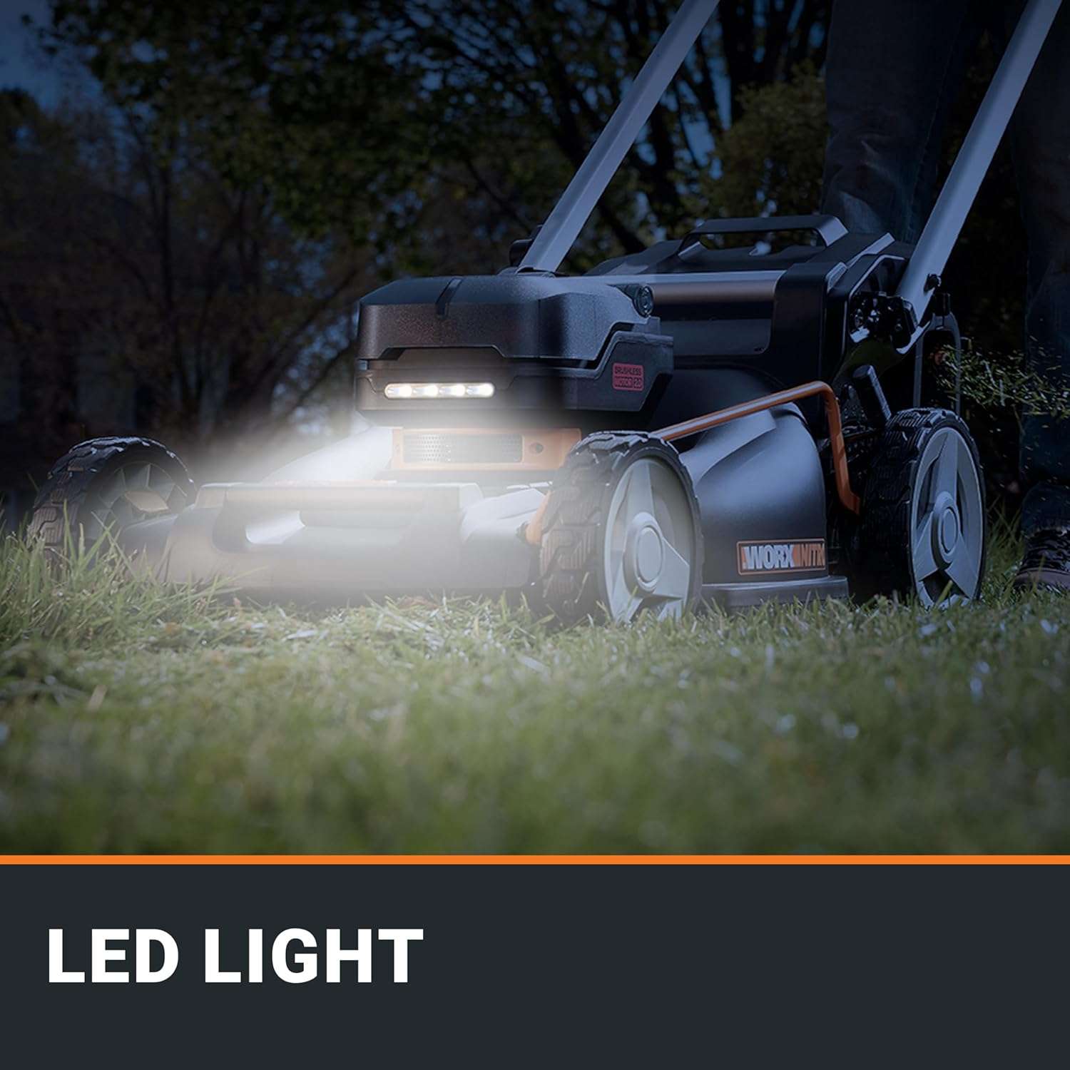 WORX Nitro 40V 21 Cordless Lawn Mower with Aerodeck & Intellicut, Electric Mower with Variable Speed, Self-propelled Lawn Mower WG760 – PowerShare 5.0Ah Batteries & Charger Included - 6