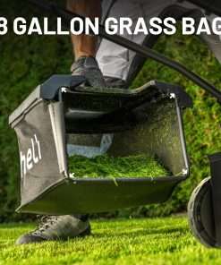 Litheli Lawn Mower 18 Electric Self Propelled for Garden Yards, Lightweight Cordless Lawn Mower Brushless with 6-Position Height Adjustment - 7