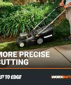 WORX Nitro 40V 16 Cordless Lawn Mower w-Brushless Motor 2.0 & Intellicut, 2-in-1 Electric Mower w-Mulch Blade, Lightweight Push Lawn Mower for 1-4 Acre WG737 – Batteries & Charger Included - 4