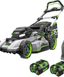 EGO POWER+ Electric Lawn Mower, Self-Propelled Cordless with Select Cut and Touch Drive, Includes (2) 56V 6.0Ah Batteries and Rapid Charger - LM2134SP-2 - 1