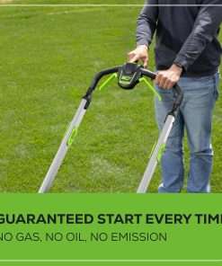 Greenworks 80V 21 Brushless Cordless (Push) Lawn Mower, 4.0Ah Battery and Rapid Charger Included - 5