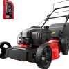 PowerSmart 21-Inch Gas Lawn Mower with B&S Engine, 3-in-1, Self-Propelled, 6 Cutting Heights, Durable Steel Deck, Rear-Wheel Drive - 1