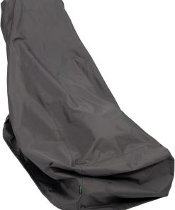 Heavy Duty Lawn Mower Cover - Outdoor All Weather Waterproof-UV Protected Tear Resistant Fabric - Secure Closure with Drawcord Locking System - Universal Fit for Push-Gas & Electric Mower - Size Large - 1
