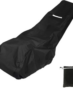 Lawn Mower Cover with Reflective Strips, Waterproof & Sunlight-Resistant, Fits Various Lawn Mower Models, Includes Storage Bag, Quality Oxford Fabric, 193 cm x 66 cm x 108 cm - 1