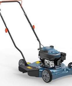 SENIX 20 Gas Lawn Mower, 144 cc Gas Powered Lawnmower, 4-Cycle Engine Walk-Behind Push Lawn Mowers, 3 Position Height Adjustment for Yard and Garden, cortadora de pasto - 1