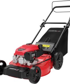 PowerSmart Self Propelled Gas Lawn Mower, 21-Inch with 170cc 4-Cycle OHV Engine 2-in-1 Rear-Wheel Drive Lawnmower with Bagging - 1
