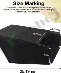 964-04007A 664-04007 Grass Bag Compatible with MTD Troy Bilt 21 Lawn Mower Grass Collection Bag for 664-04011 664-04027 664-04034 & More - (No Frames) - 5
