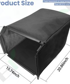 Braveboy Lawn Mower Bag 81320-VH7-D00 Fabric Grass Bag Compatible with HD HRX217 K1-K6 HMAA HXAA HYAA HZAA VKAA【No Framework Included】 Replaces 81320-VH7-000 - 3