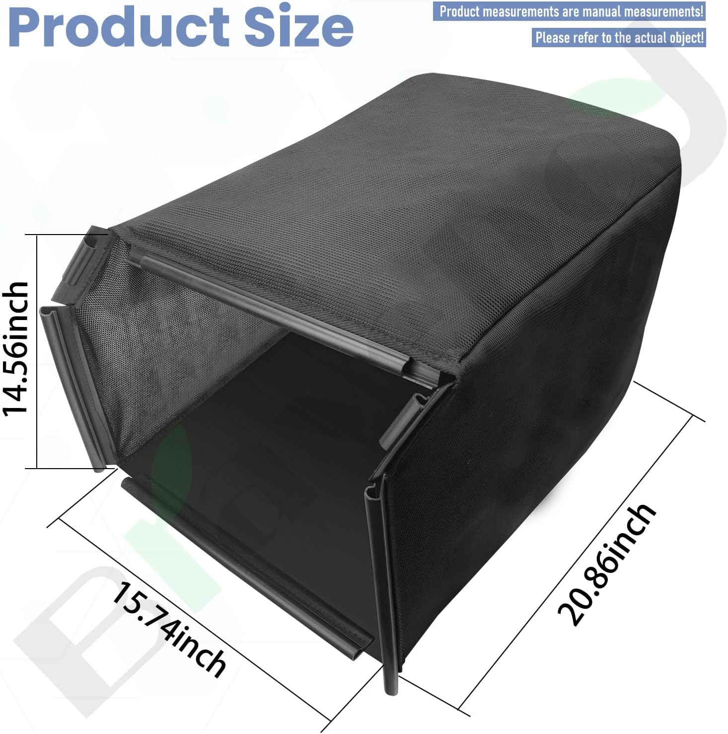 Braveboy Lawn Mower Bag 81320-VH7-D00 Fabric Grass Bag Compatible with HD HRX217 K1-K6 HMAA HXAA HYAA HZAA VKAA【No Framework Included】 Replaces 81320-VH7-000 - 3