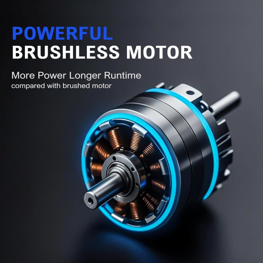 ROYAL GARDEN 13 Inch Lawn Mower Cordless Electric Walk Behind Push Mower with 5-Height Adjust Portable & Lightweight Push Battery Powered Lawn Mower - 8