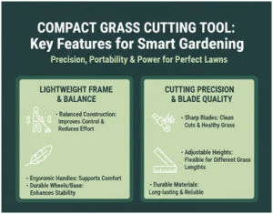 Compact Grass Cutting Tool 
