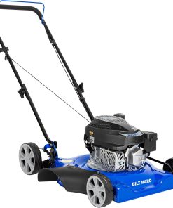 BILT HARD 20'' Push Gas Lawn Mower, 144cc 4-Cycle OHV Engine Walk Behind Lawnmower, Side Discharge with 8-Position Adjustable Cutting Heights for Lawn, Yard and Garden - 1