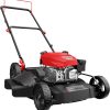 21 Inch Gas Push Lawn Mower, 2-in-1 Mulching & Side Discharge, 144cc 4-Stroke OHV Engine, 6-Position Height Adjustment, Lightweight Push Mower for Small to Medium Yards - 1