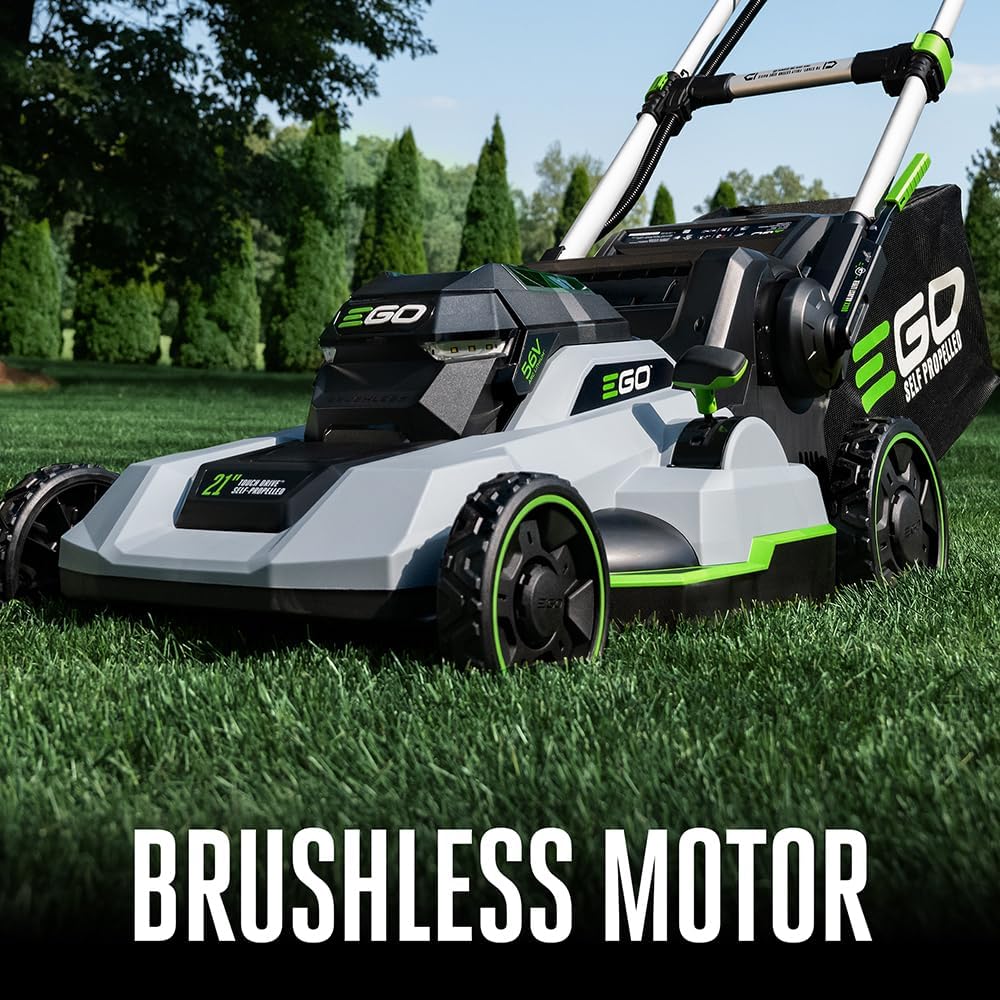 EGO Power+ Electric Lawn Mower, Self-Propelled Cordless with Touch Drive, Includes 56V 7.5Ah Battery and Rapid Charger – LM2125SP - 6