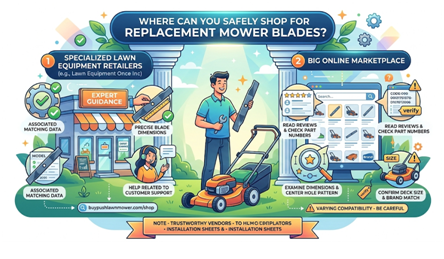 Replacement Mower Blades Online
