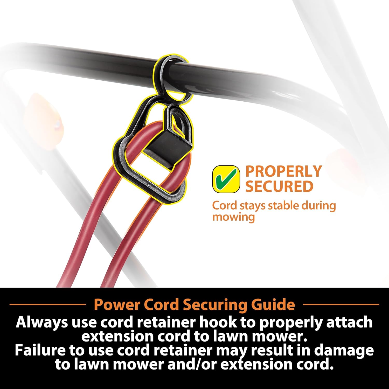 LawnMaster Electric Lawn Mower 12AMP 19-Inch ME1218X.01 - Image 7