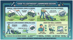 Lightweight Lawn Mowers for Small Gardens