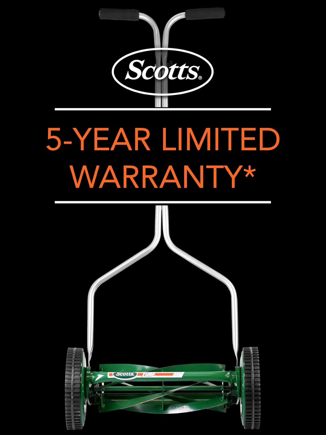 Scotts Outdoor Power Tools 304-14S 14-Inch 5-Blade Push Reel Lawn Mower, Green - Image 5