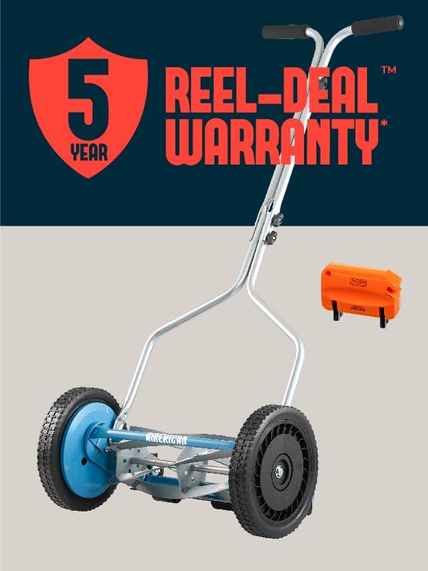 American Lawn Mower Company 1304-14SK2 14-Inch 5-Blade Push Reel Lawn Mower with Sharpener - Image 9